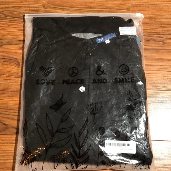 NWT Front Tie Mini Dress by Truly Me Black Size XL - Picture 5 of 9